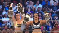 Ronda Rousey and Shayna Baszler